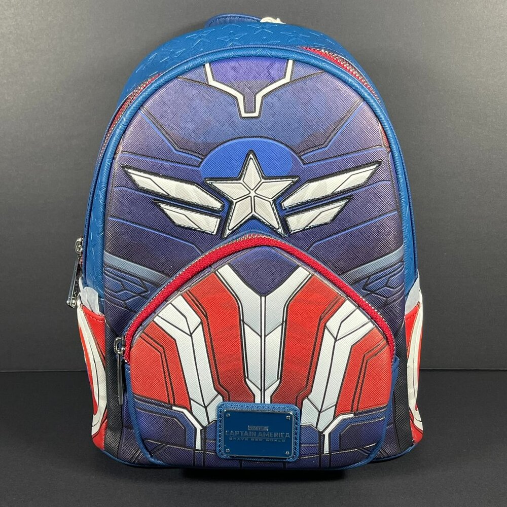 Marvel Loungefly Captain America Sam Wilson Backpack | Falcon and Winter Soldier